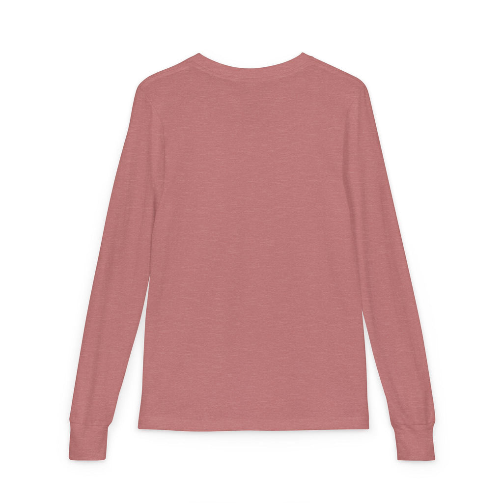 Youth Long Sleeve Tee — Neon Comet Stripe Graphic