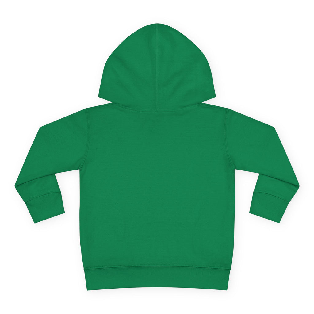 Toddler Hoodie — Colorful Cartoon Animal Collage Pullover