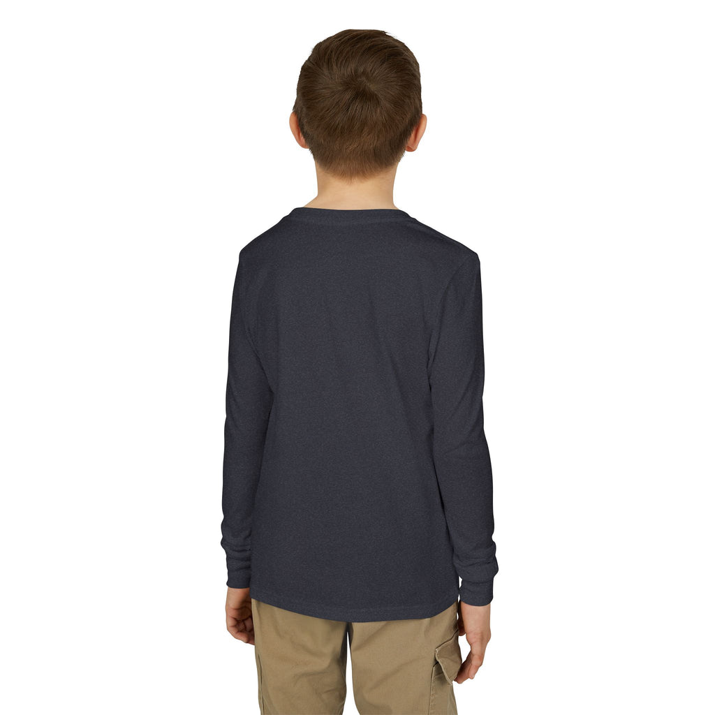 Youth Long Sleeve Tee — "Game Over" Retro Graphic