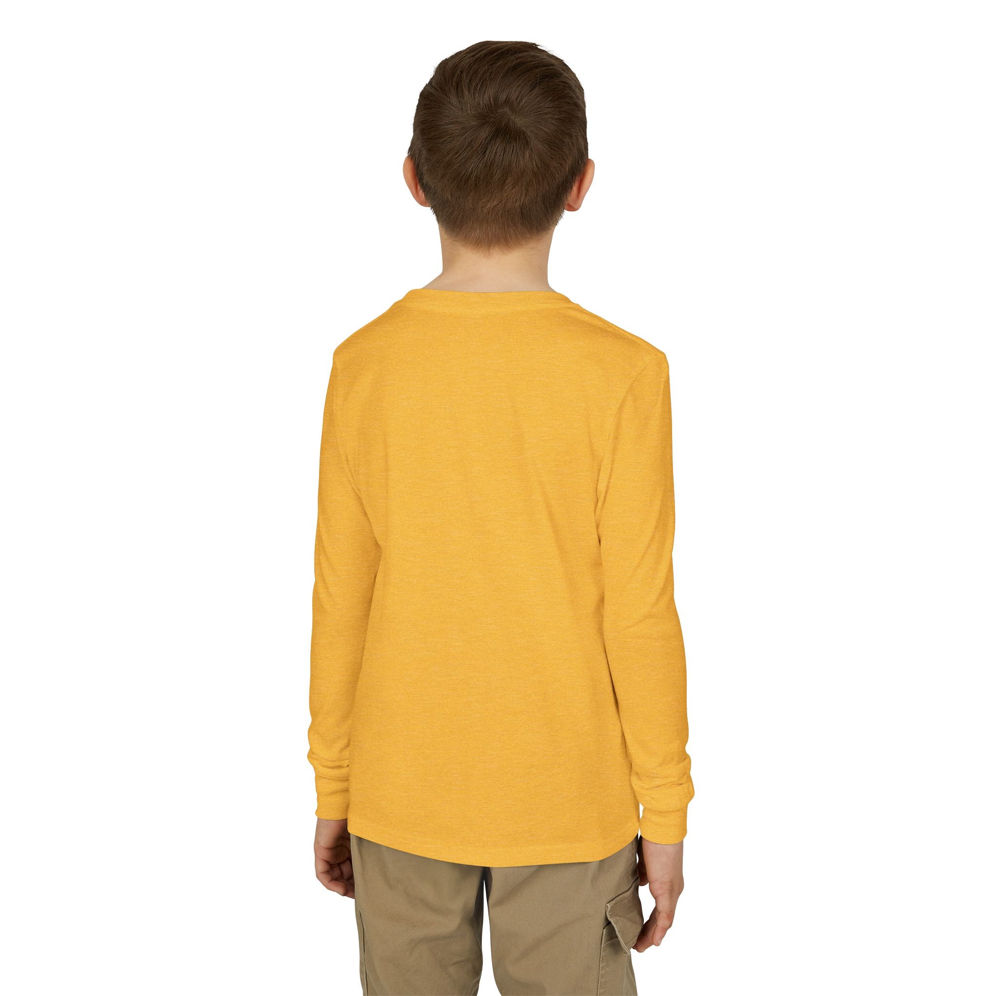 Youth Long Sleeve Tee — "Game Over" Retro Graphic