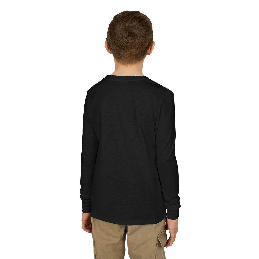 Youth Long Sleeve Tee — "Game Over" Retro Graphic