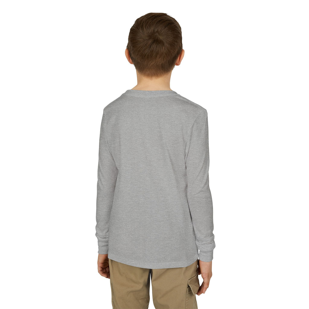 Youth Long Sleeve Tee — "Game Over" Retro Graphic