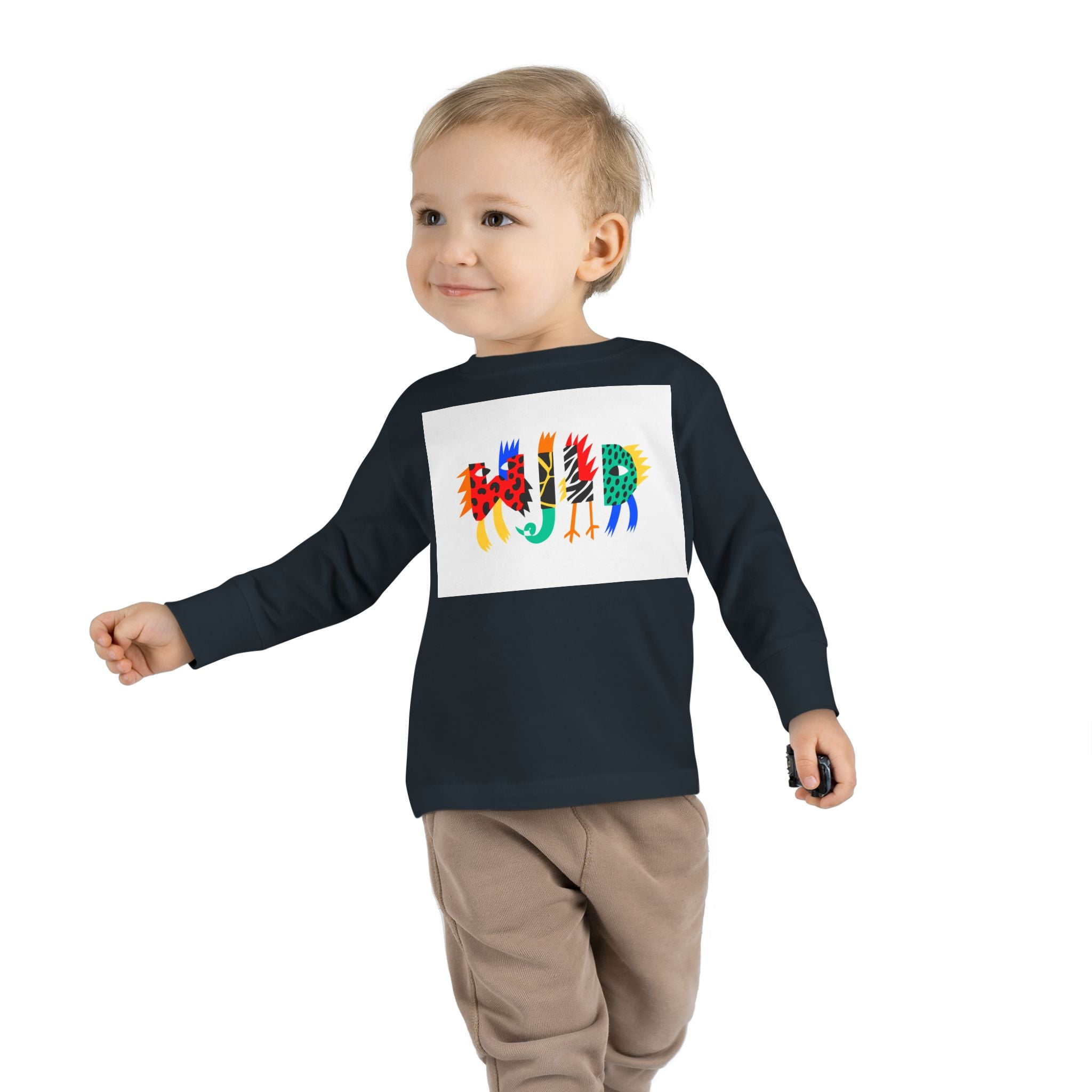 Cozy Toddler Long Sleeve Tee - Perfect for Playdates & Cool Weather