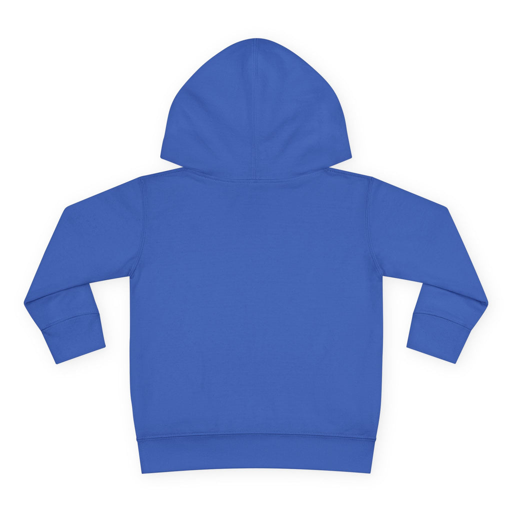 Toddler Hoodie — Colorful Cartoon Animal Collage Pullover