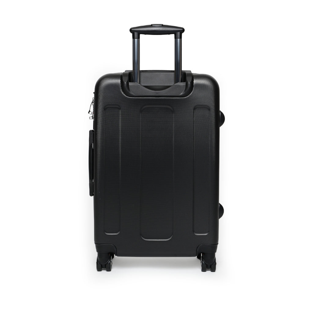 World Flags Carry-On Suitcase – Travel Luggage with Global Map Design