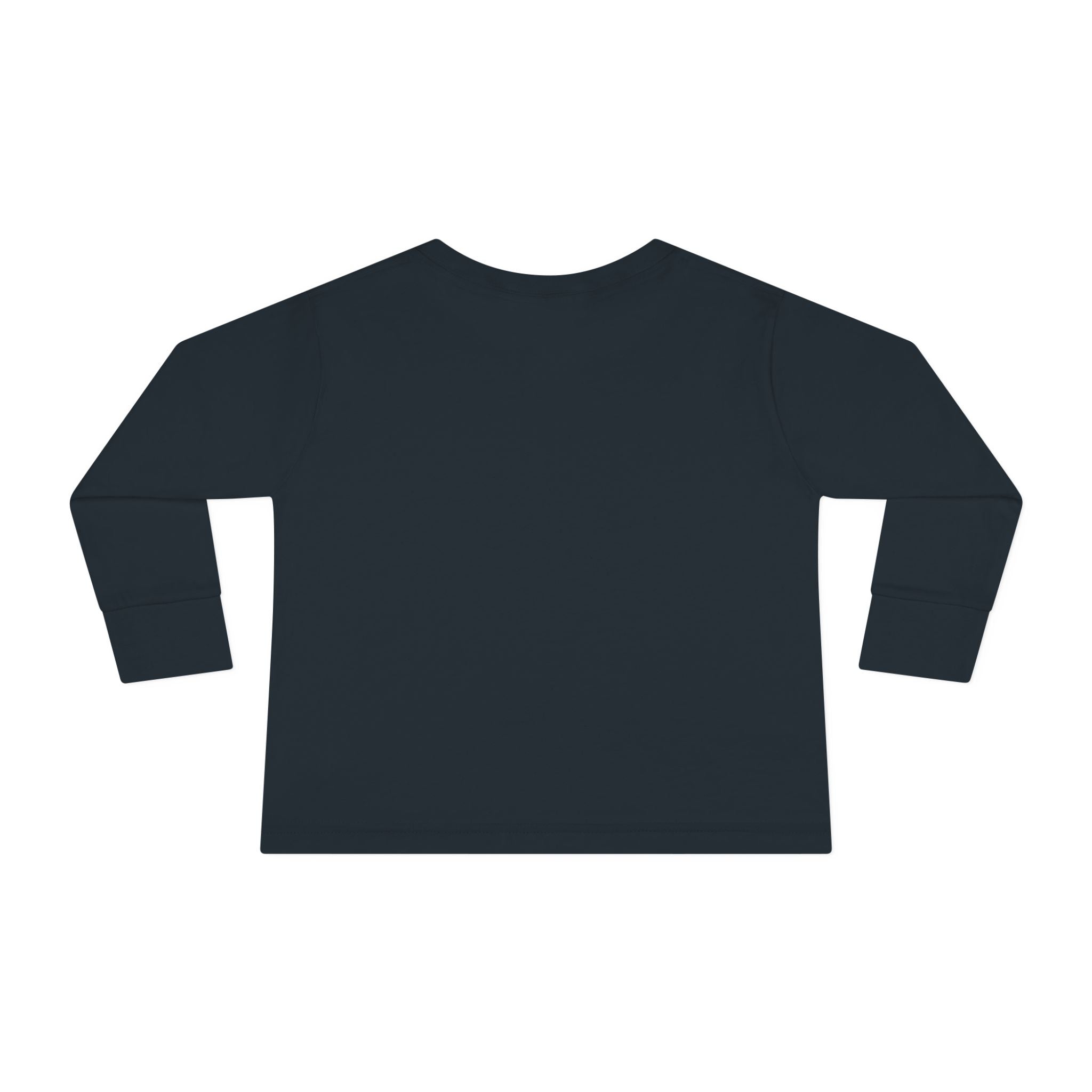 Cute Scottish Girl Toddler Long Sleeve Tee — Brave Princess Kilt Design
