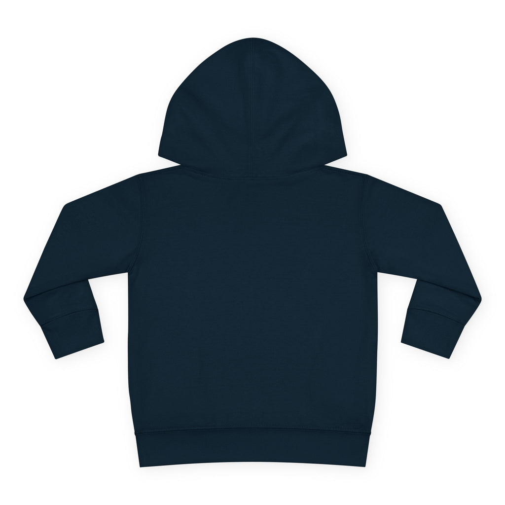 Toddler Hoodie — Colorful Cartoon Animal Collage Pullover