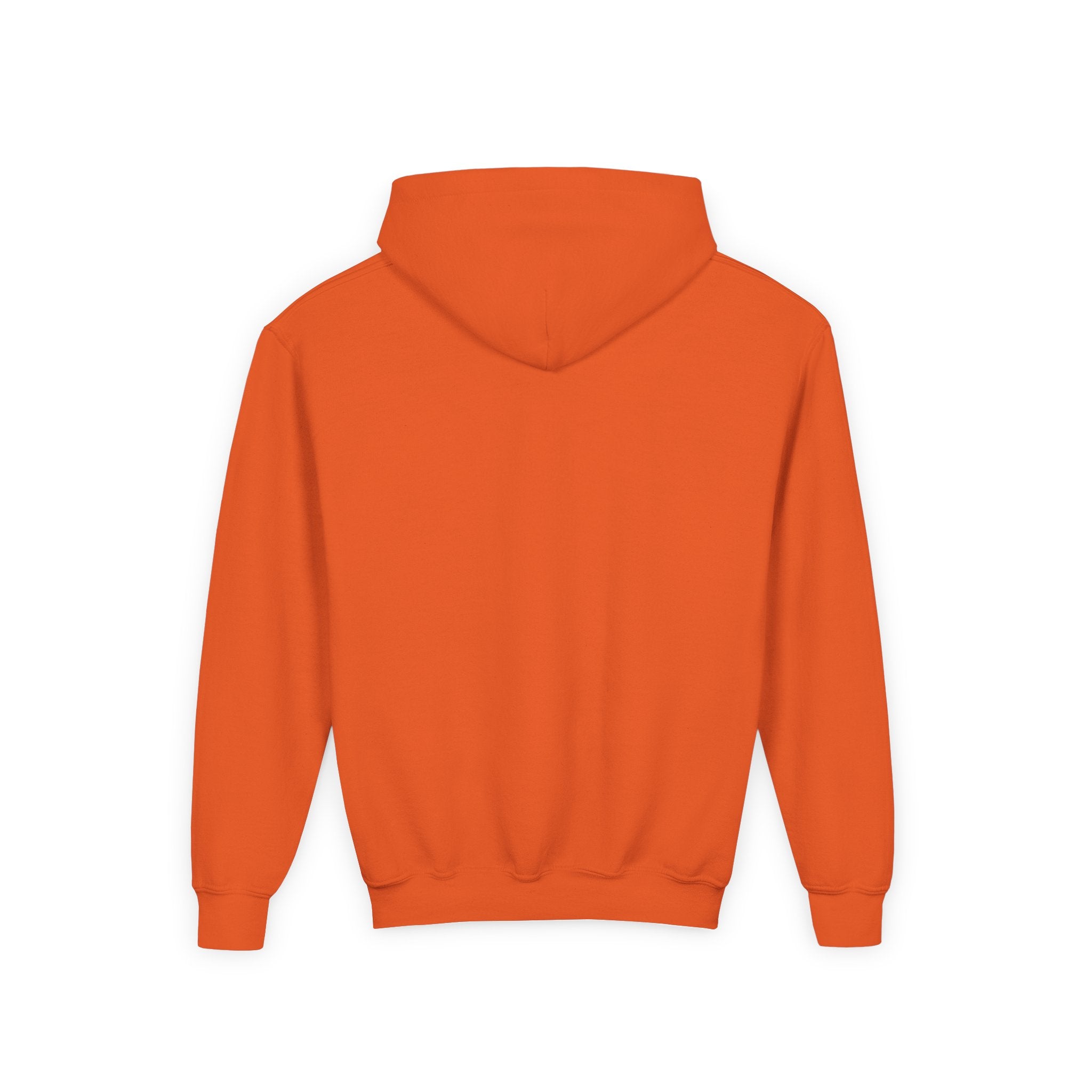 Dala Horse Youth Hoodie — Scandinavian Red Folk Art Kids Sweatshirt