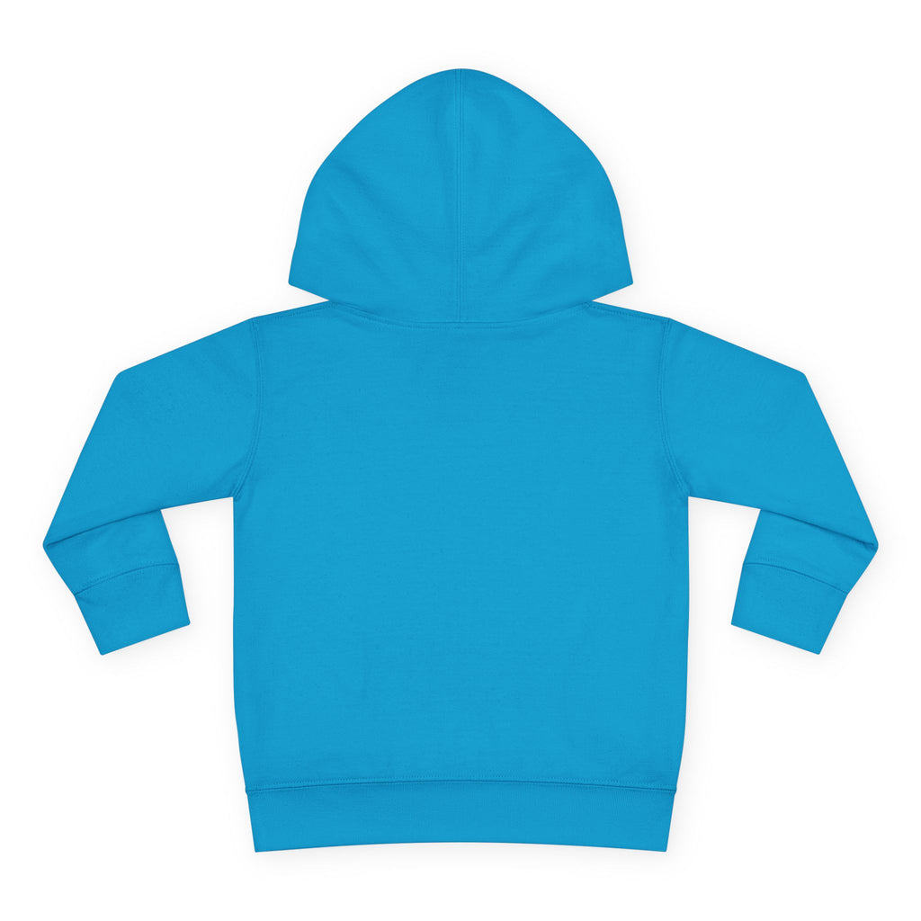 Toddler Hoodie — Colorful Cartoon Animal Collage Pullover