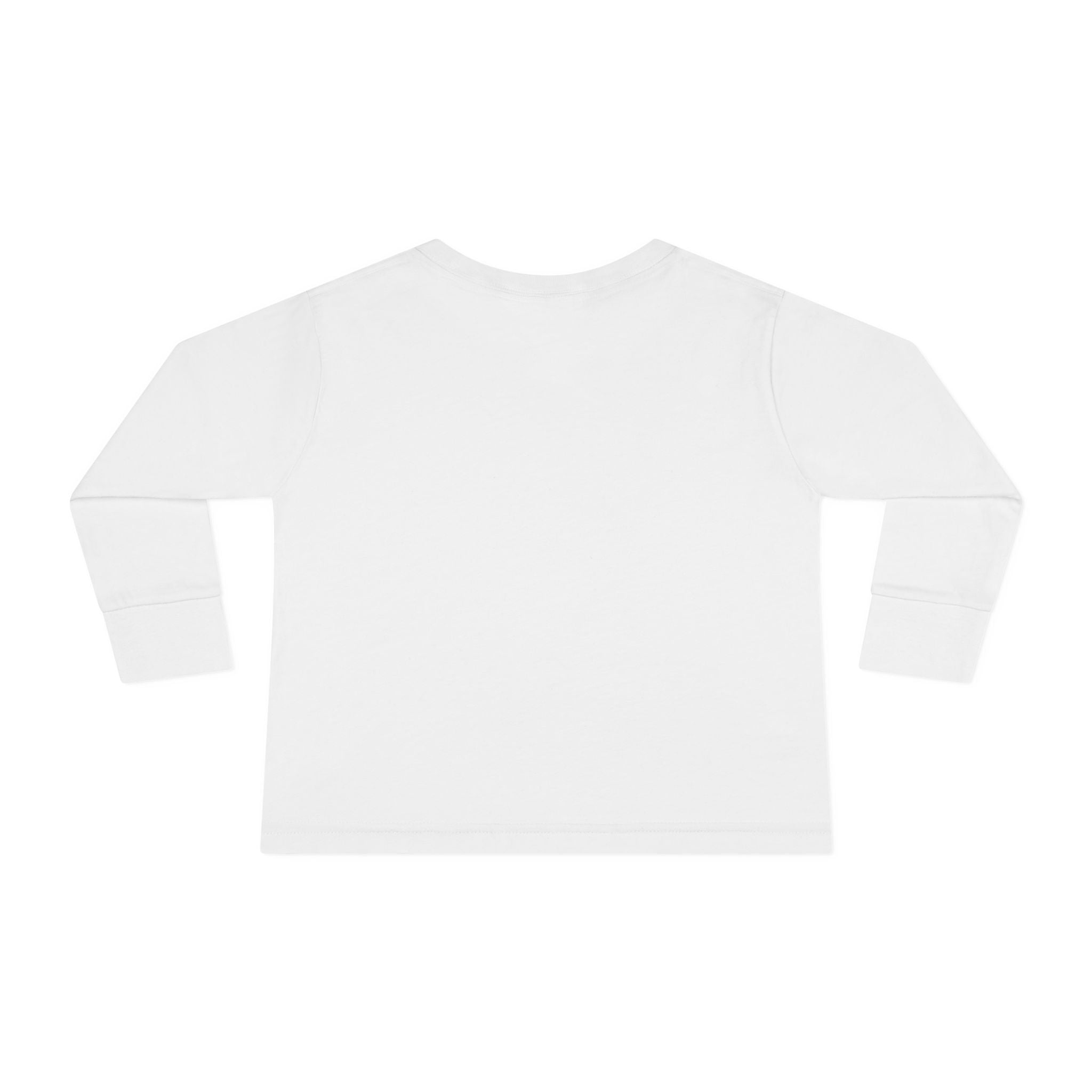 Cute Scottish Girl Toddler Long Sleeve Tee — Brave Princess Kilt Design