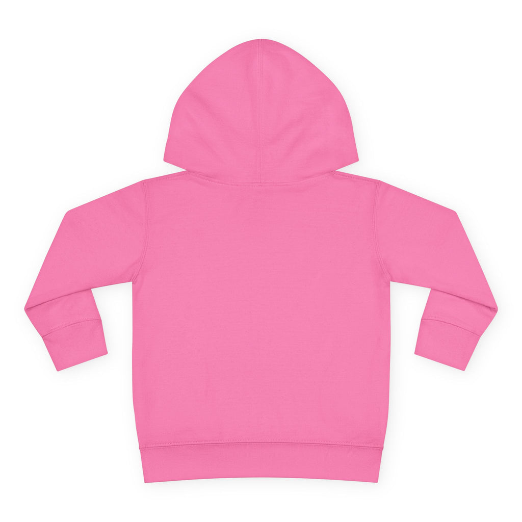 Toddler Hoodie — Colorful Cartoon Animal Collage Pullover