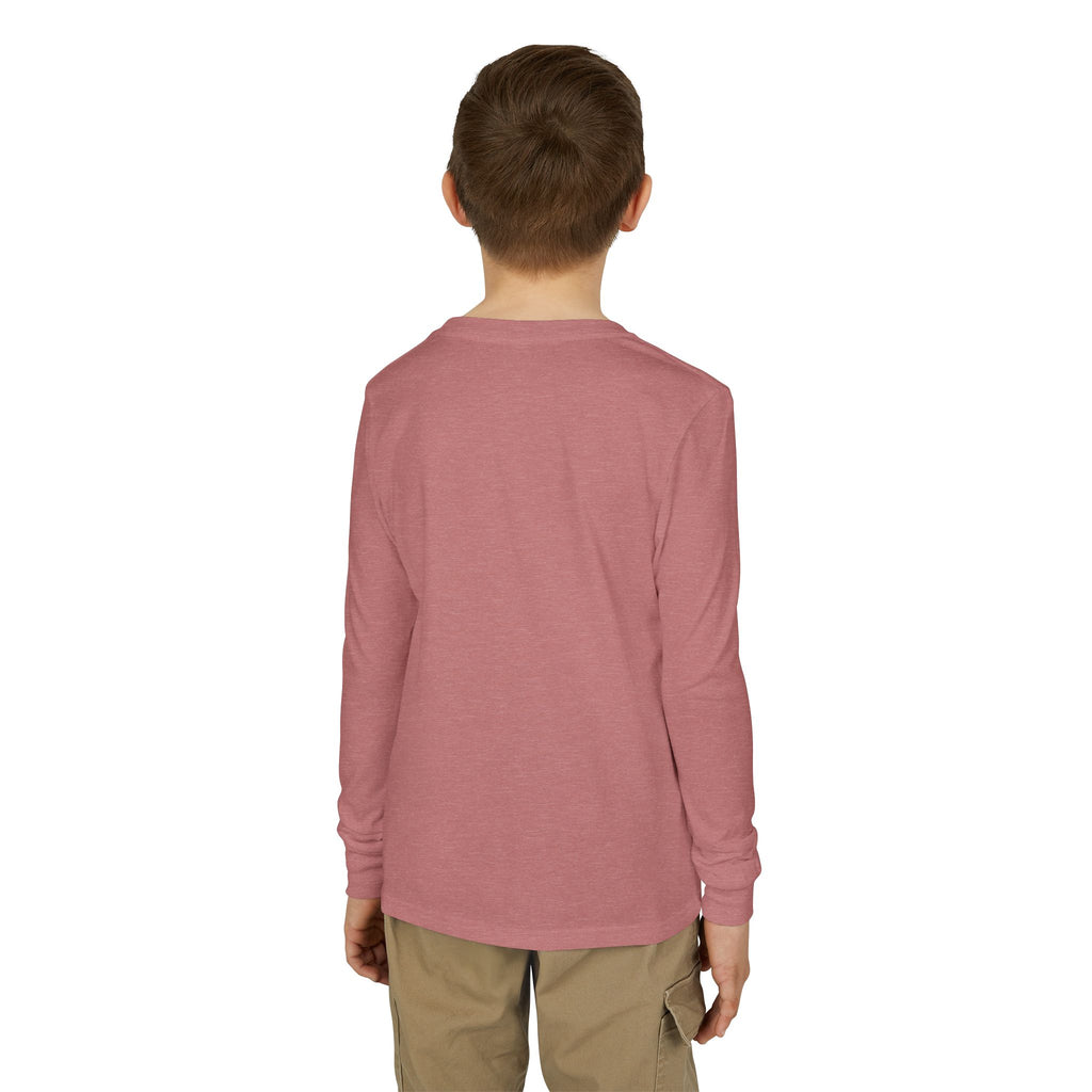 Youth Long Sleeve Tee — "Game Over" Retro Graphic
