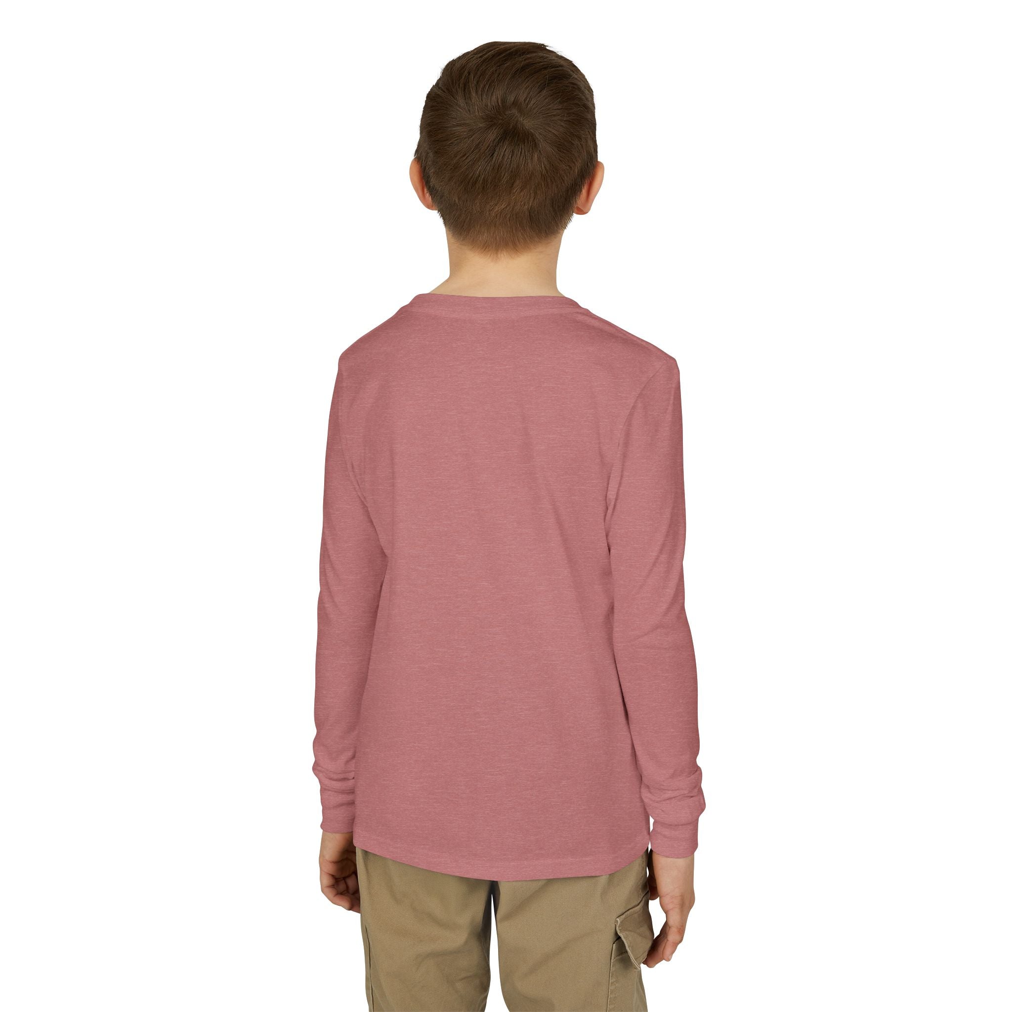 Youth Long Sleeve Tee — "Game Over" Retro Graphic