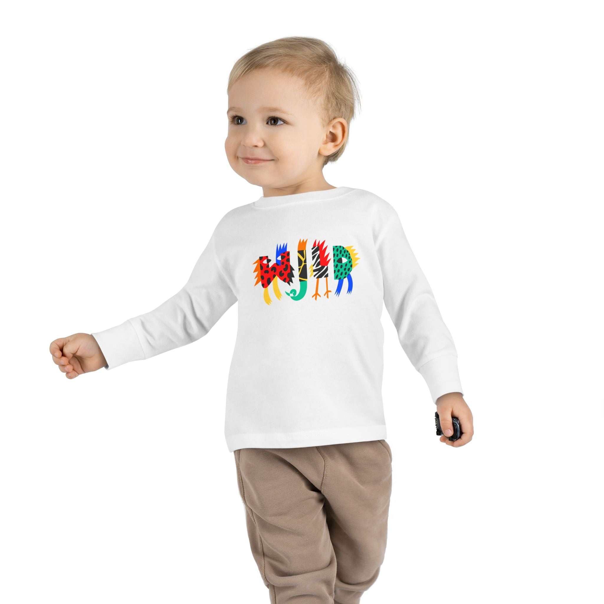 Cozy Toddler Long Sleeve Tee - Perfect for Playdates & Cool Weather