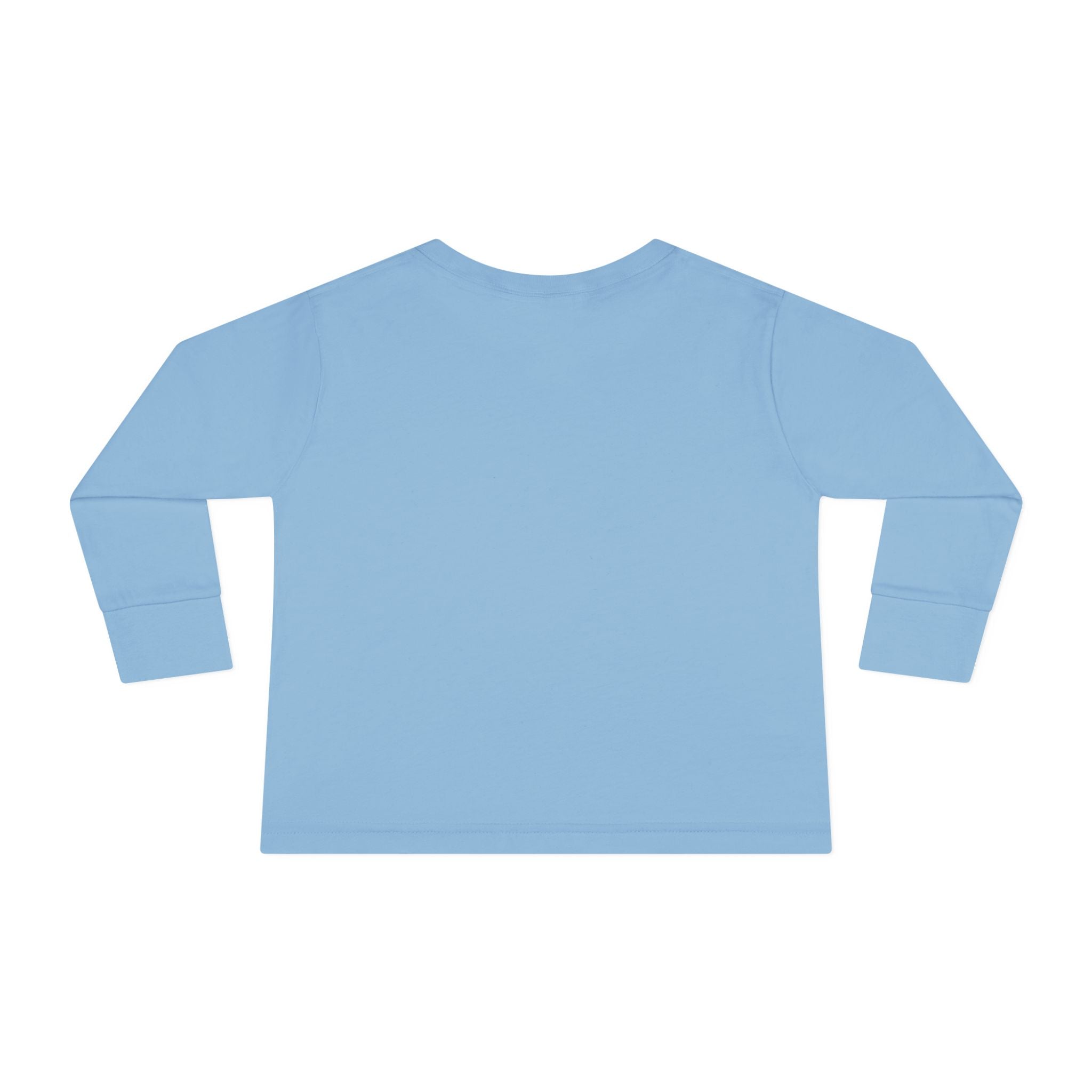 Cute Scottish Girl Toddler Long Sleeve Tee — Brave Princess Kilt Design