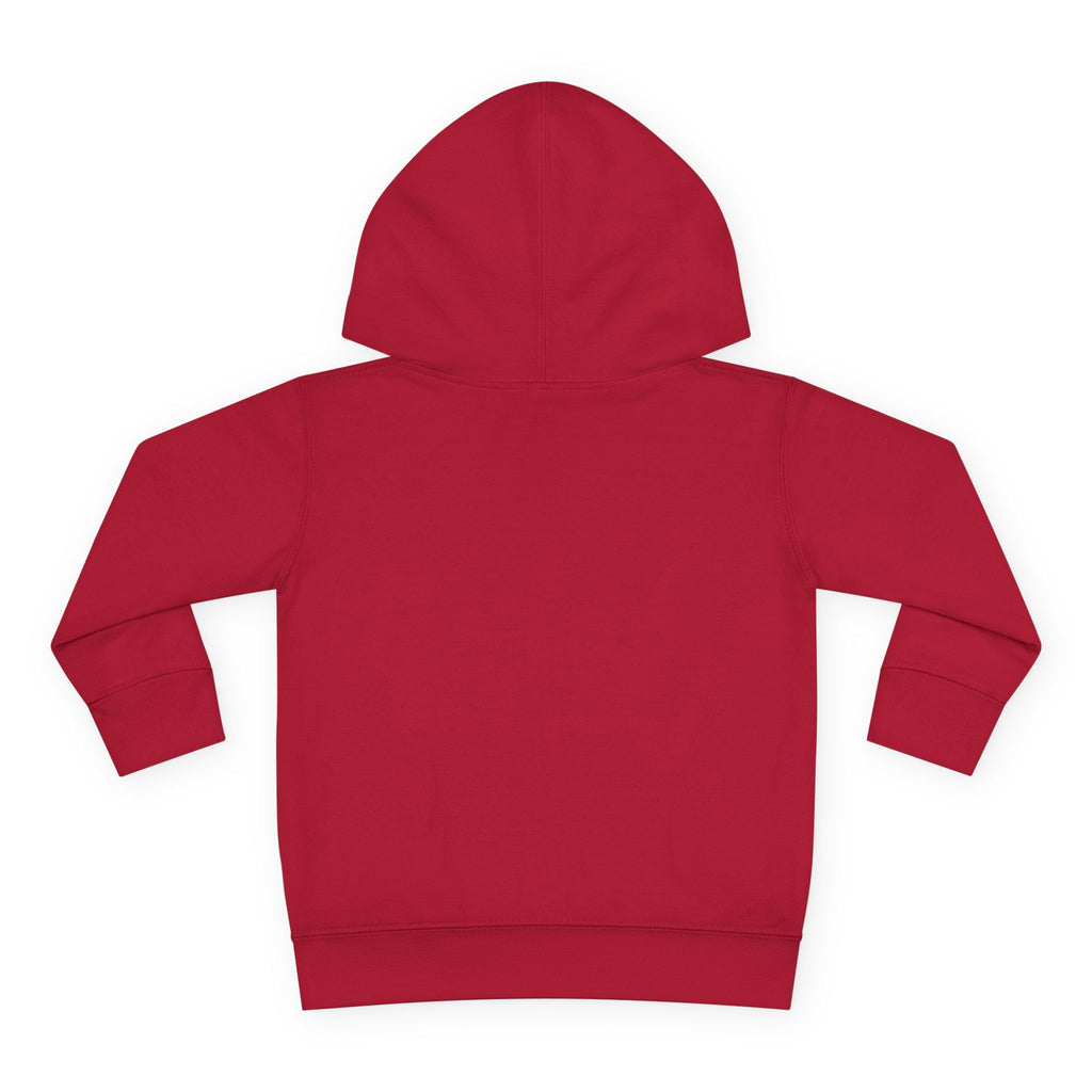 Toddler Hoodie — Colorful Cartoon Animal Collage Pullover