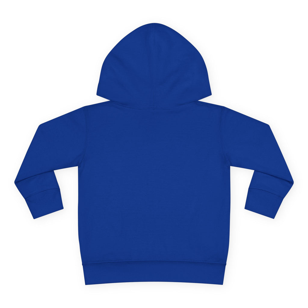 Toddler Hoodie — Colorful Cartoon Animal Collage Pullover